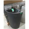 Image 1 : New Large Black Firconstone Corner Planter