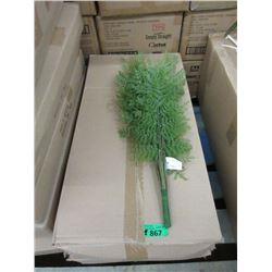 2 Boxes of 12 New 22" Faux Ferns