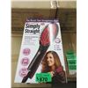 Image 1 : 3 New "Simply Straight" Electric Hair Brushes