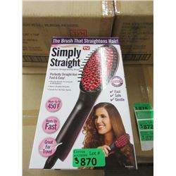 3 New "Simply Straight" Electric Hair Brushes