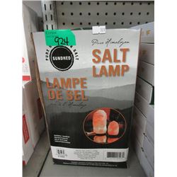 New 10" Natural Large Salt Lamp with Bulb & Cord