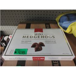 6 Cases of 20 Mini Hedgehogs Chocolates