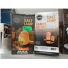 Image 1 : 2 New Natural Salt Lamps with Bulbs