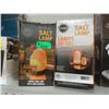 Image 1 : 2 New Natural  Salt Lamps with Bulbs