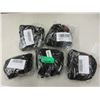 Image 1 : 5 Packs of 6 Black Cotton Face Masks