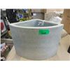 Image 1 : New Small Grey Ficonstone Corner Planter