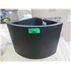 Image 1 : New Small Black Ficonstone Corner Planter