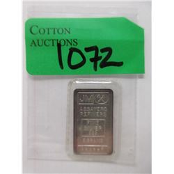 Rare Johnson Matthey 5 Gram Fine Silver Bar