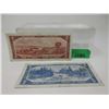 Image 2 : 1954 Canadian $2 and $5 Bank Note
