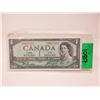 Image 1 : 1954 Canadian "Devil's Face" $1 Bill