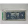 Image 2 : 1937 Bank of Canada $5 Bank Note - TC Prefix