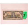 Image 1 : 1937 Bank of Canada $20 Bank Note - BE Prefix