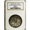 Image 3 : 1870 Pilgrim Jubilee Memorial MS64 NGC. HK-13, "Rare." 