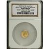 Image 3 : 1898 Alaska Souvenir Gold MS64 NGC. HK-844. One Pinch. 