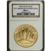 Image 3 : 1946 U.N. Monetary Gold Pattern MS61 NGC. HK-873. Struc 