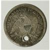 Image 4 : Counterstamped Seated Liberty Quarter Two Piece Lot. Tw 