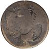 Image 1 : 1794 US Large Cent Counterstamped w/ Large Eagle, Fine 