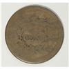 Image 2 : Vote The Land Free Counterstamped 1843 Large Cent. This 