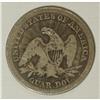 Image 2 : Counterstamped Listed Pair of Seated Liberty Quarters. 
