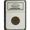 Image 1 : Hard Times Two-Token Lot, NGC-Certified. Contains an 18 