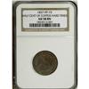 Image 1 : 1837 Half Cent Token AU58 NGC. Low-49, HT-73. This piec 