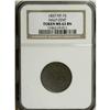 Image 3 : 1837 Half Cent, HT-73, R.2, MS63 Brown NGC. Copper. A n 