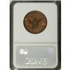 Image 2 : (1850s) J. Dimmick, Detroit, MI, MS64 Red and Brown NGC 
