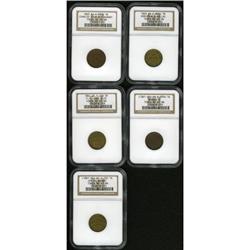 1863 Charles Kolb, Newark, NJ, AU58 NGC, Fuld-NJ555B-1a 