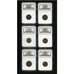 New York Civil War Merchant Lot. Consists of: 1863 Atla 