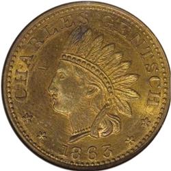 1863 Charles Gentsch Cafe, New York, NY, Fuld-NY-630AC- 