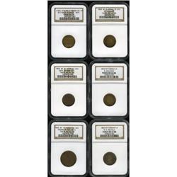 Civil War Store Card Lot. All from New York, NY. Consis 