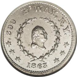 1863 Monk''s Metal Signs/United Country, Fuld-NY-630BB- 