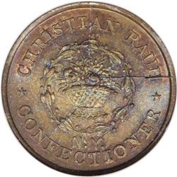 1863 Christian Rauh Confectioner, Fuld-NY-630BH-2a, R.2 