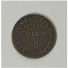 Image 2 : 1862 S. Whited & Co. Sutler Token XF40 Lightly Cleaned 