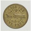 Image 1 : Transportation Group Lot. Two tokens: one was issued by 