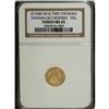 Image 1 : 1862 Alaskan Gold Two Toowah MS65 NGC. Gould-Bressett 