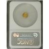 Image 2 : 1901 Alaska Gold 1/4 Pinch Round MS63 NGC. Gould-Bresse 