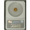 Image 2 : 1901 Alaska Gold 1/4 Pinch MS63 NGC. Gould-Bressett 131 
