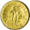 Image 1 : 1909 Alaska Gold 1/4 DWT Token MS67 NGC. Type of GB-170 