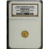 Image 1 : 1909 Alaska Gold A.Y.P.E. 1/2 DWT MS63 NGC. Gould-Bress 