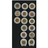 Image 1 : Encased Cent Group Lot. Includes 15 miscellaneous encas 