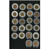Image 1 : Encased Cent Group Lot. Consists of 22 encased cents, i 