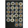 Image 2 : Encased Cent Group Lot. Consists of 22 encased cents, i 