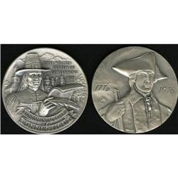 American Bicentennial Silver Commemorative Medals, Conn 