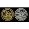 Image 1 : Hawaii, 2000 Royal Hawaii Mint Proof Gold and Silver Se 