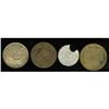 Image 1 : Miscellaneous Group Lot of Tokens. Four pieces. Two U.S 