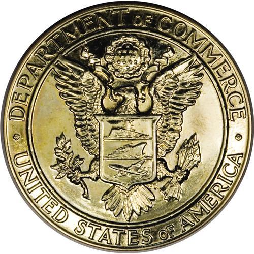 1966 U S Department Of Commerce Awarded Gold Medal Al 1966-u-s-department-of-commerce-awarded-gold-medal-al