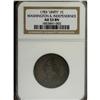 Image 1 : 1783 1C Washington Unity States Cent AU53 NGC. Baker-1 