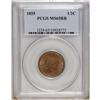 Image 1 : 1855 1/2 C MS65 Red and Brown PCGS. C-1, B-1, R.1. Red 