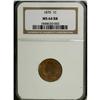 Image 1 : 1870 1C MS64 Red and Brown NGC. Lustrous with matte-li 